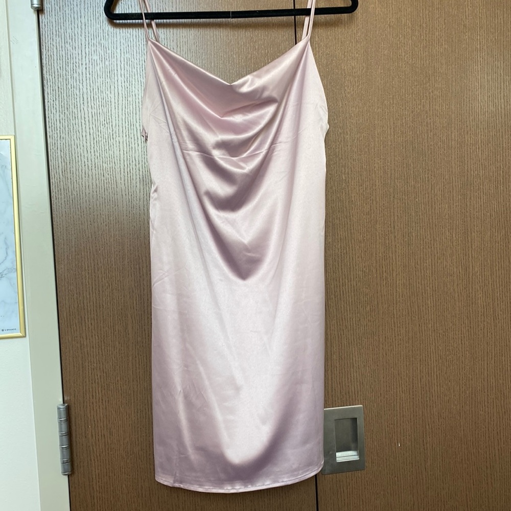 NWT Light Purple Satin Dress